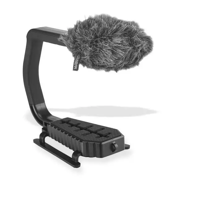 میکروفون حرفهای رومیزی با استند و کابل مناسب ضبط پادکست، وویس و جلسات آنلاین در فروشگاه هیوارو